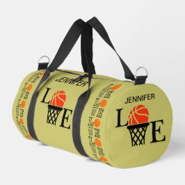 Basketballschuhe, Basketballspieler, Team, Geschen Duffle Bag