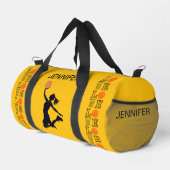 Basketballschuhe, Basketballspieler, Team, Geschen Duffle Bag (Rechte Ecke)