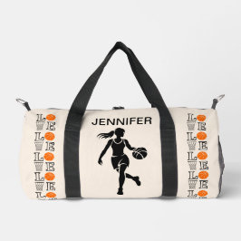 Basketballschuhe, Basketballspieler, Team, Geschen Duffle Bag