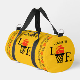 Basketballschuhe, Basketballspieler, Team, Geschen Duffle Bag