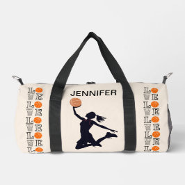 Basketballschuhe, Basketballspieler, Team, Geschen Duffle Bag