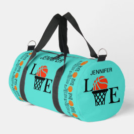 Basketballschuhe, Basketballspieler, Team, Geschen Duffle Bag