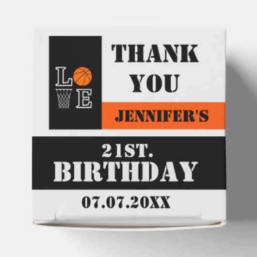 Basketballschuhe, Basketballspielgeschenk, Geburts Geschenkschachtel (Oben)