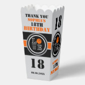 Basketballschuhe, Basketballspielgeschenk, Geburts Geschenkschachtel (Rückseite)