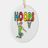 Basketballschuhe Keramik Ornament (Rechts)