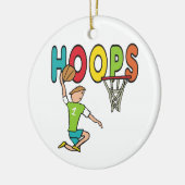 Basketballschuhe Keramik Ornament (Links)