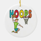 Basketballschuhe Keramik Ornament (Hinten)