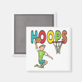 Basketballschuhe Magnet (Vorderseite/Rückseite)