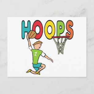 Basketballschuhe Postkarte
