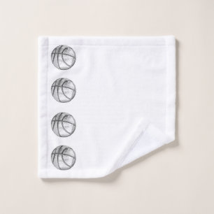Basketballskizze Waschlappen