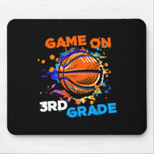 Basketballspiel am 3. mousepad