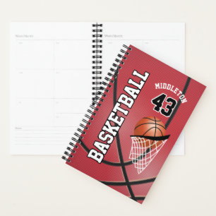Basketballspiel anpassen - Rot Planer