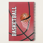 Basketballspiel anpassen - Rot Planer (Rückseite)