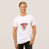 Basketballspiel auf T - Shirt (Vorderseite voll)