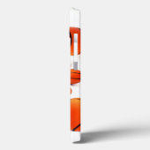 Basketballspiel: Court Vision Kaleida Case-Mate iPhone Hülle (Rückseite / Links)