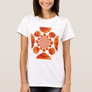 Basketballspiel: Court Vision Kaleida T-Shirt