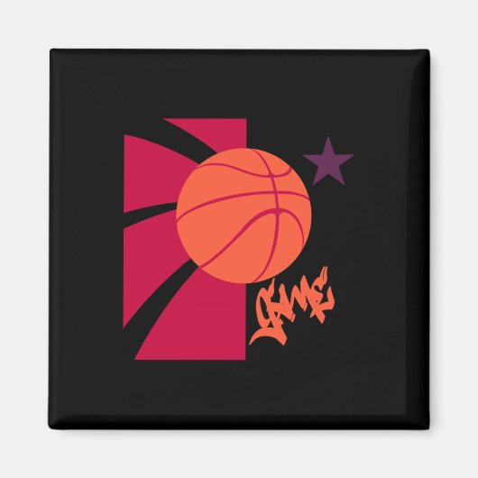 Basketballspiel Magnet (Vorne)