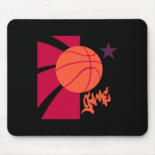 Basketballspiel Mousepad (Vorne)