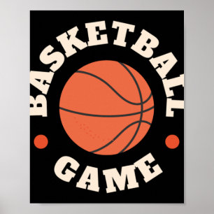 Basketballspiel Poster