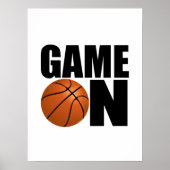 Basketballspiel Poster (Vorne)