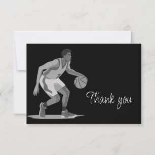 Basketballspiel Vielen Dank Dankeskarte