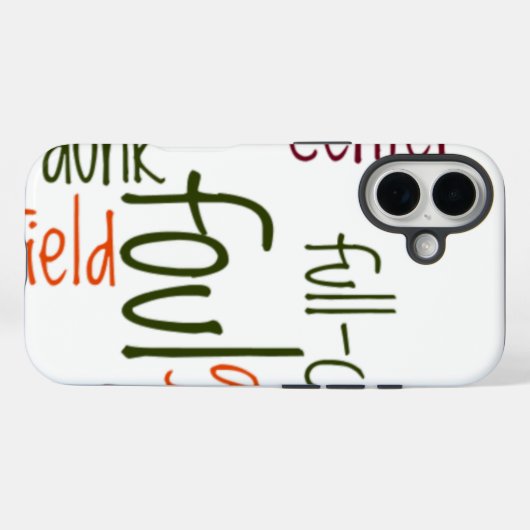 Basketballspiele.png Case-Mate iPhone Hülle (Rückseite (Horizontal))