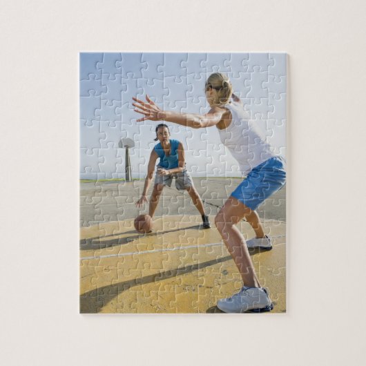 Basketballspieler 6 puzzle (Vertikal)