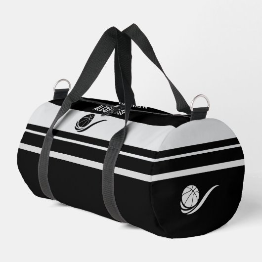 Basketballspieler, Basketballteam, Geburtstagsgesc Duffle Bag (Linke Seite)