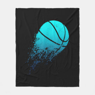 Basketballspieler Bball Fan Baller Sport Fleecedecke