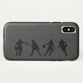 Basketballspieler Case-Mate iPhone Hülle (Rückseite (Horizontal))