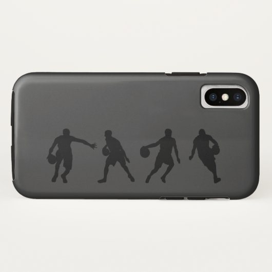 Basketballspieler Case-Mate iPhone Hülle (Rückseite (Horizontal))