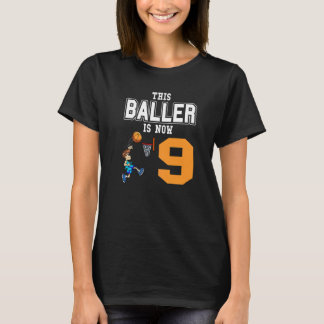 Basketballspieler Dieser Baller ist jetzt 9 Basket T-Shirt