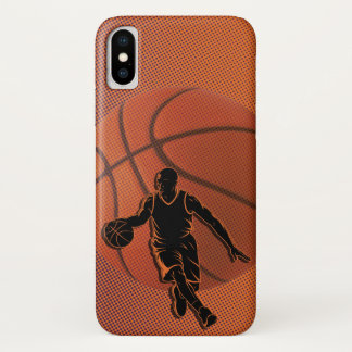Basketballspieler Dribbel-Silhouette Sport Case-Mate iPhone Hülle