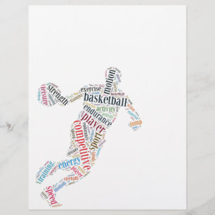 Basketballspieler Flyer