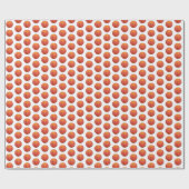 Basketballspieler Geschenkpapier (Flach)