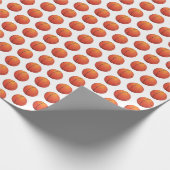 Basketballspieler Geschenkpapier (Ecke)