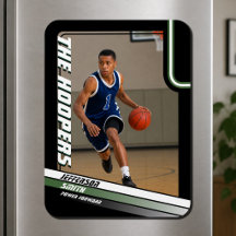 Basketballspieler-individualisierter schwarzer grü