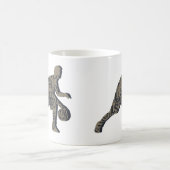 Basketballspieler Kaffeetasse (Mittel)