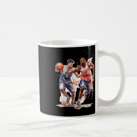 Basketballspieler Kaffeetasse (Rechts)