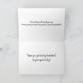 Basketballspieler Karte (Innenseite)