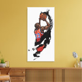 Basketballspieler Leinwanddruck (Insitu (Wohnzimmer))