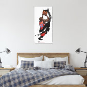Basketballspieler Leinwanddruck (Insitu (Schlafzimmer))