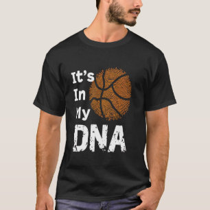 Basketballspieler Lustige Basketball Meine DNA Für T-Shirt
