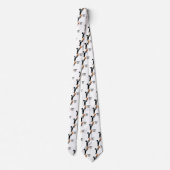 Basketballspieler mit eigenem Ball-Krawatte Krawatte (Rückseite)