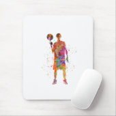 Basketballspieler Mousepad (Mit Mouse)