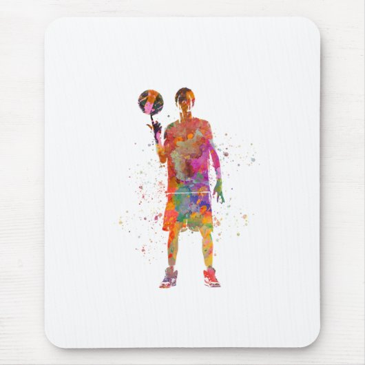 Basketballspieler Mousepad (Vorne)