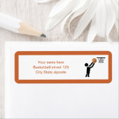 Basketballspieler nach Ball (Insitu)