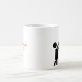 Basketballspieler nach Ball Kaffeetasse (Mittel)