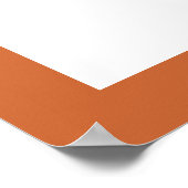 Basketballspieler nach Ball Poster (Ecke)