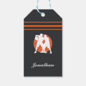 Basketballspieler Name Erstmaliger Personalisierte Geschenkanhänger (Vorderseite)